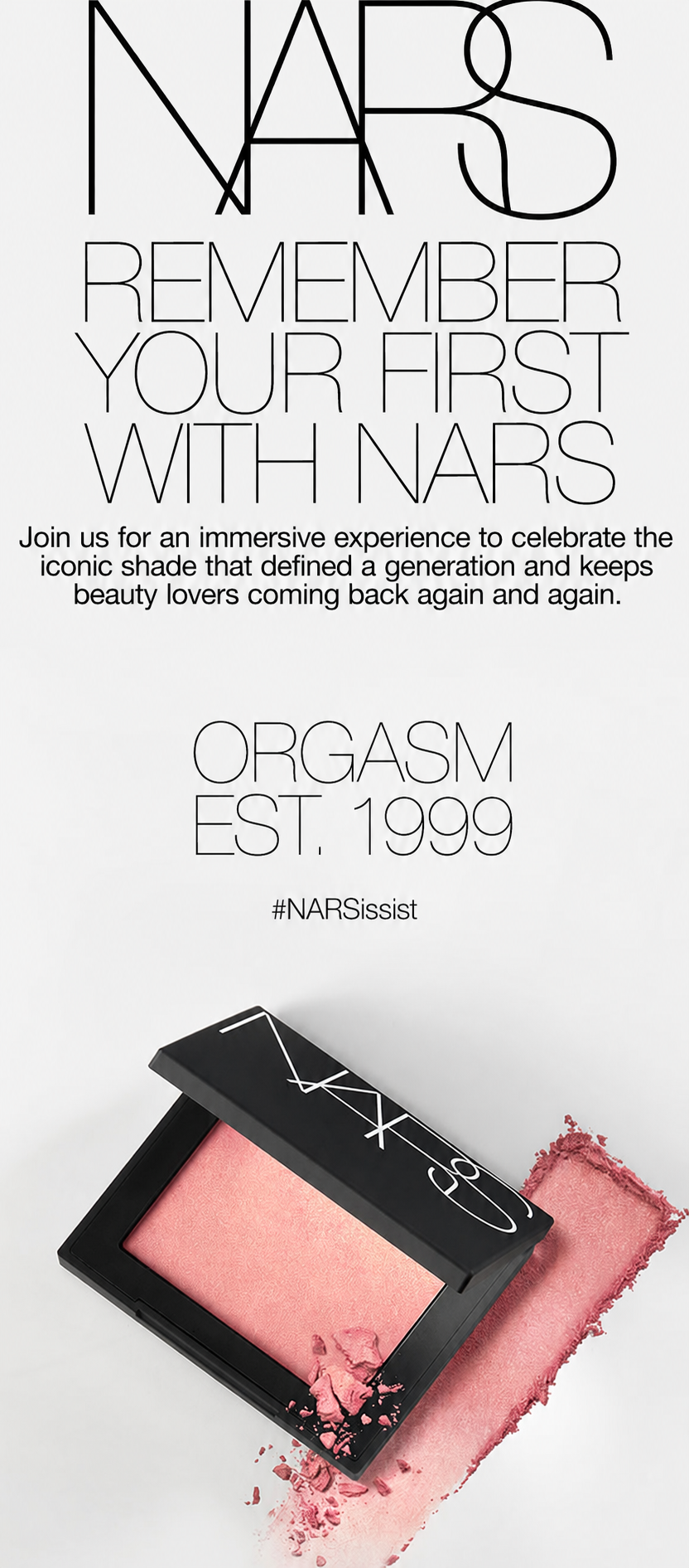 NARS Orgasm Pop-Up