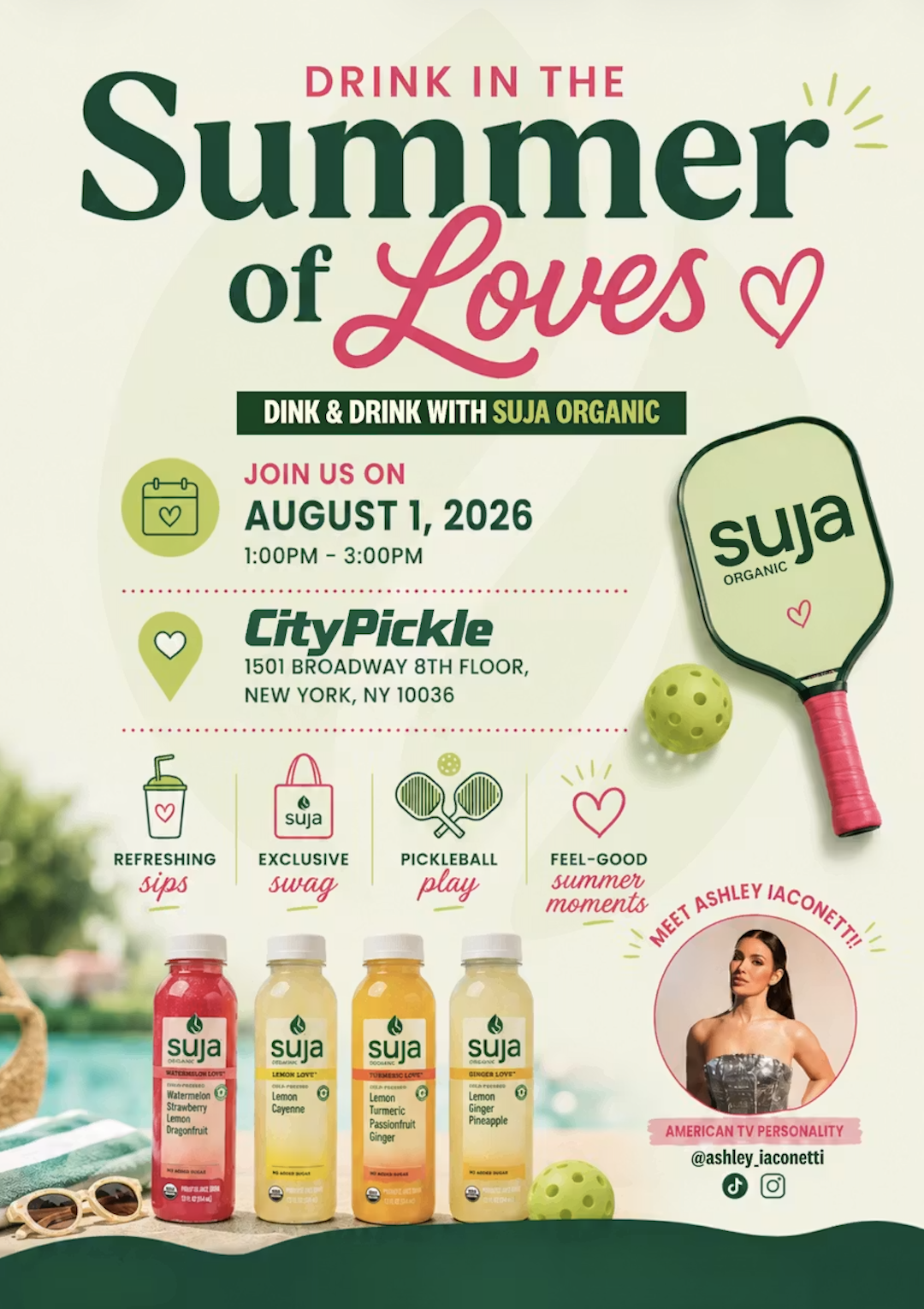 City Pickle x Suja Organic Summer of Loves