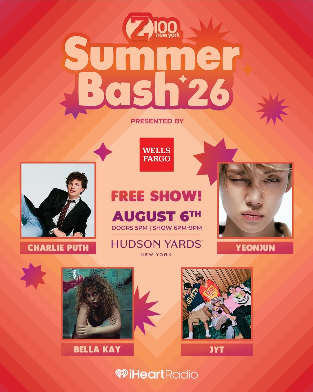 Z100 2026 Summer Bash