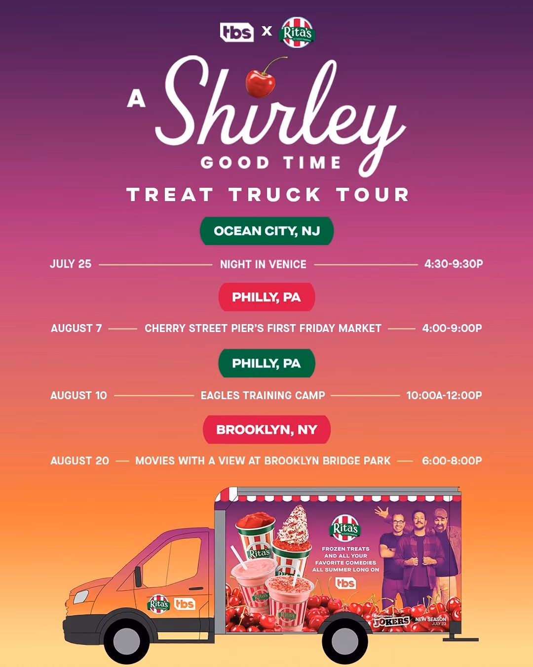 A Shirley Good Time Treat Truck Tour