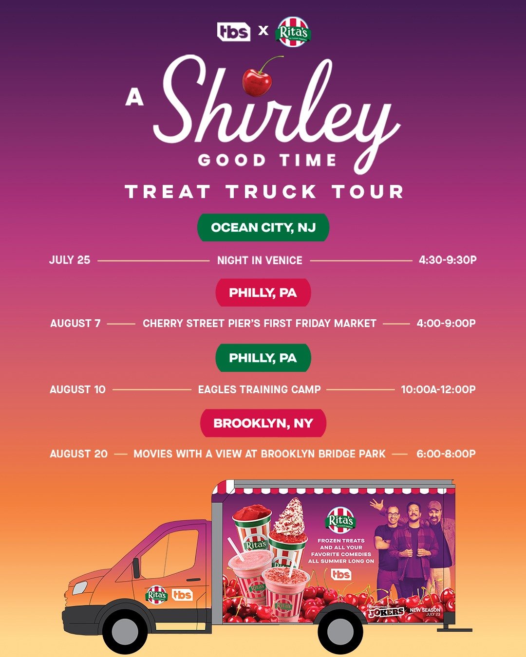 A Shirley Good Time Treat Truck Tour
