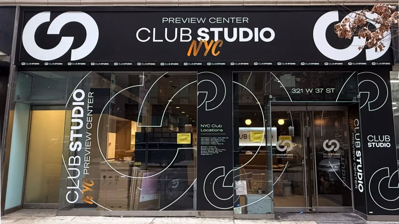 Club Studio NYC Pop-Up