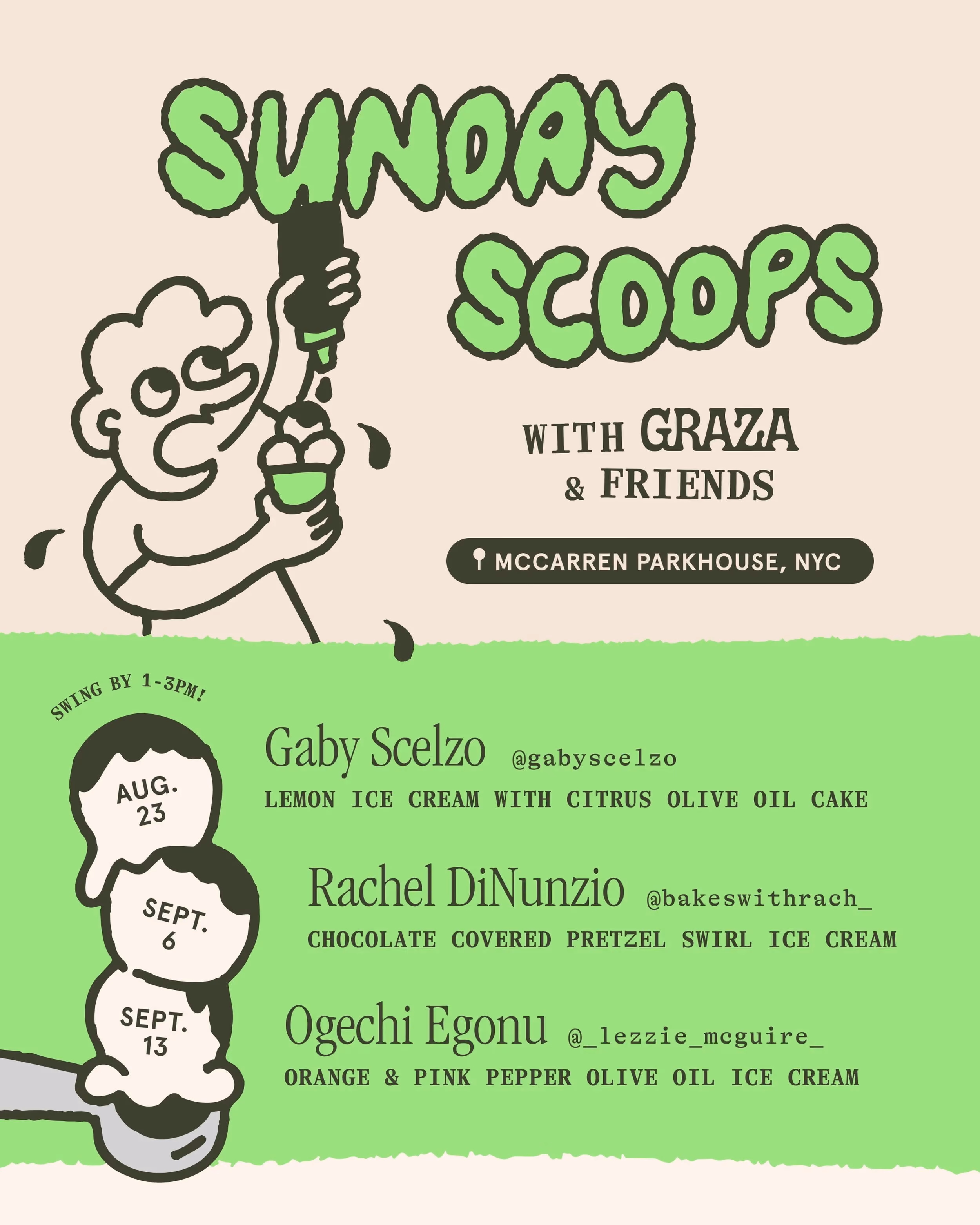 Sunday Scoops with Graza & Friends