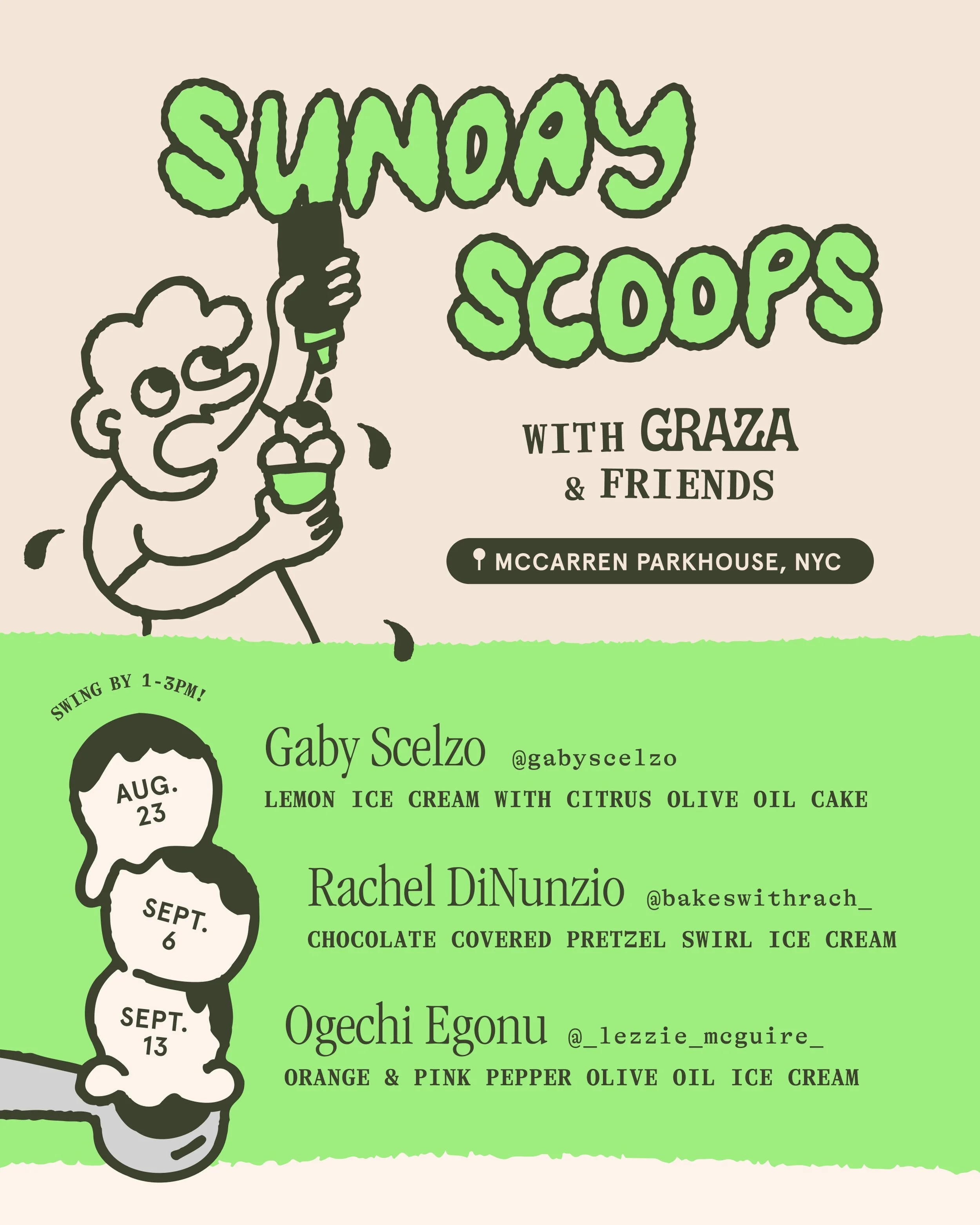 Sunday Scoops with Graza & Friends