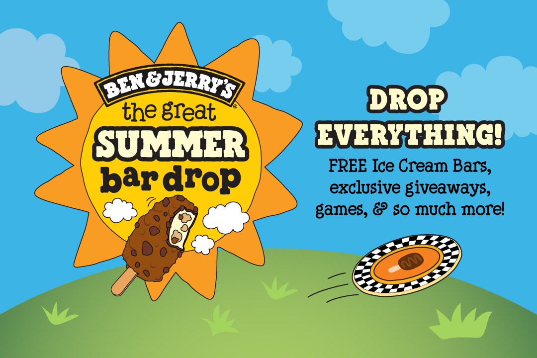 Ben & Jerry's Great Summer Bar Drop