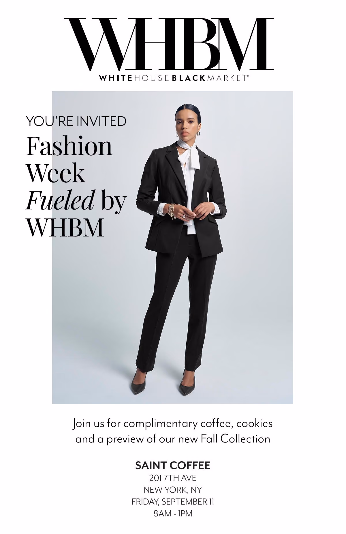 Fashion Week Fueled by WHBM