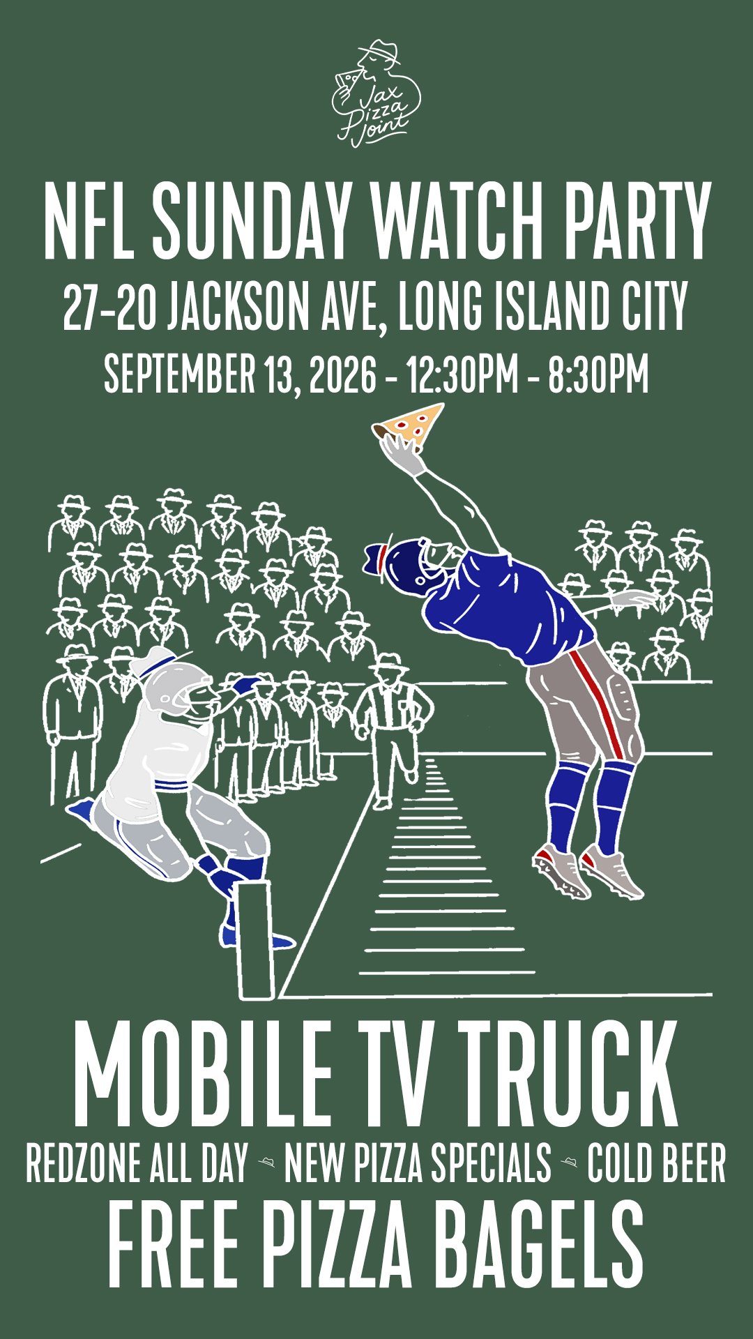 Jax Pizza Joint NFL Watch Party