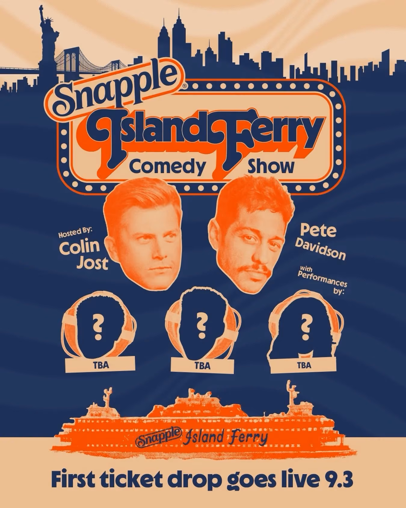 Snapple Island Ferry Comedy Show