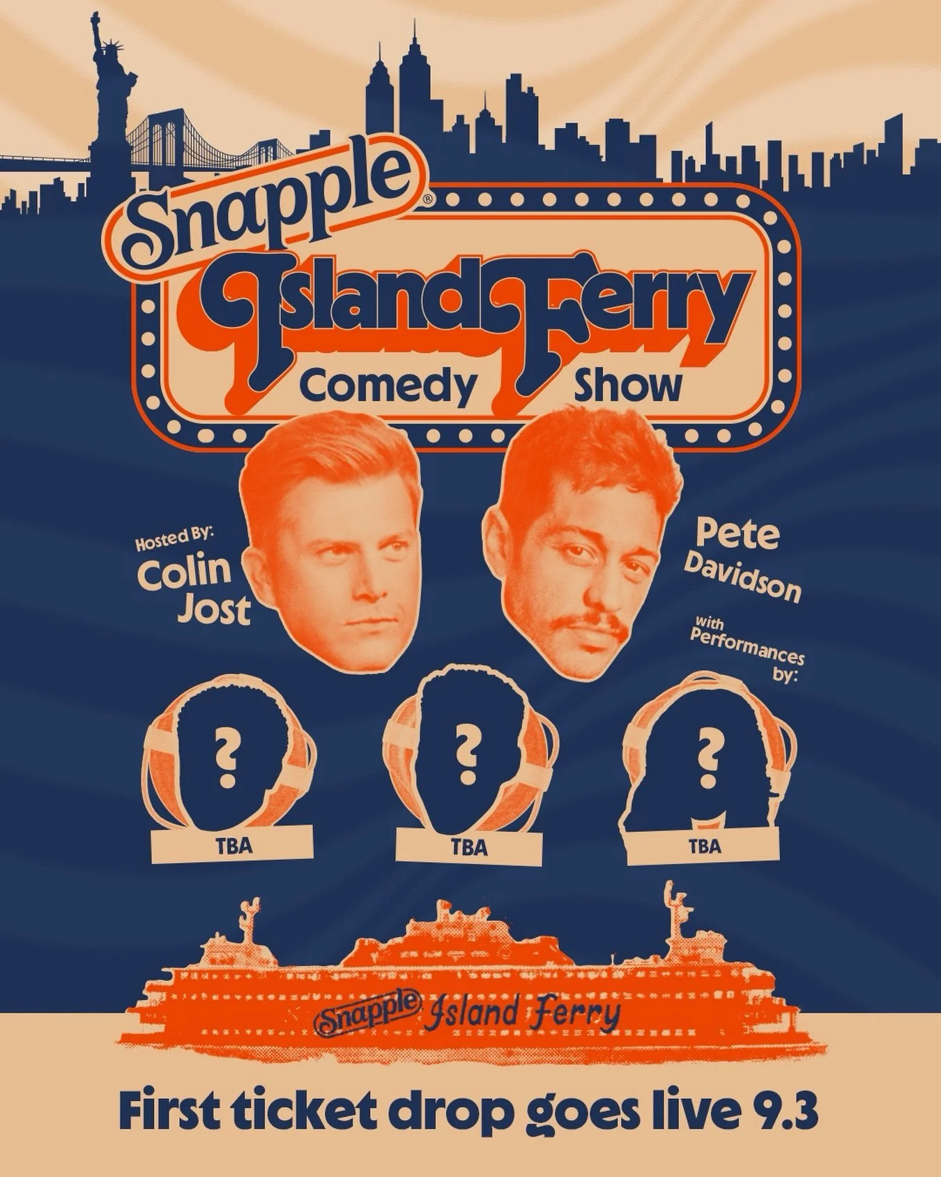 Snapple Island Ferry Comedy Show