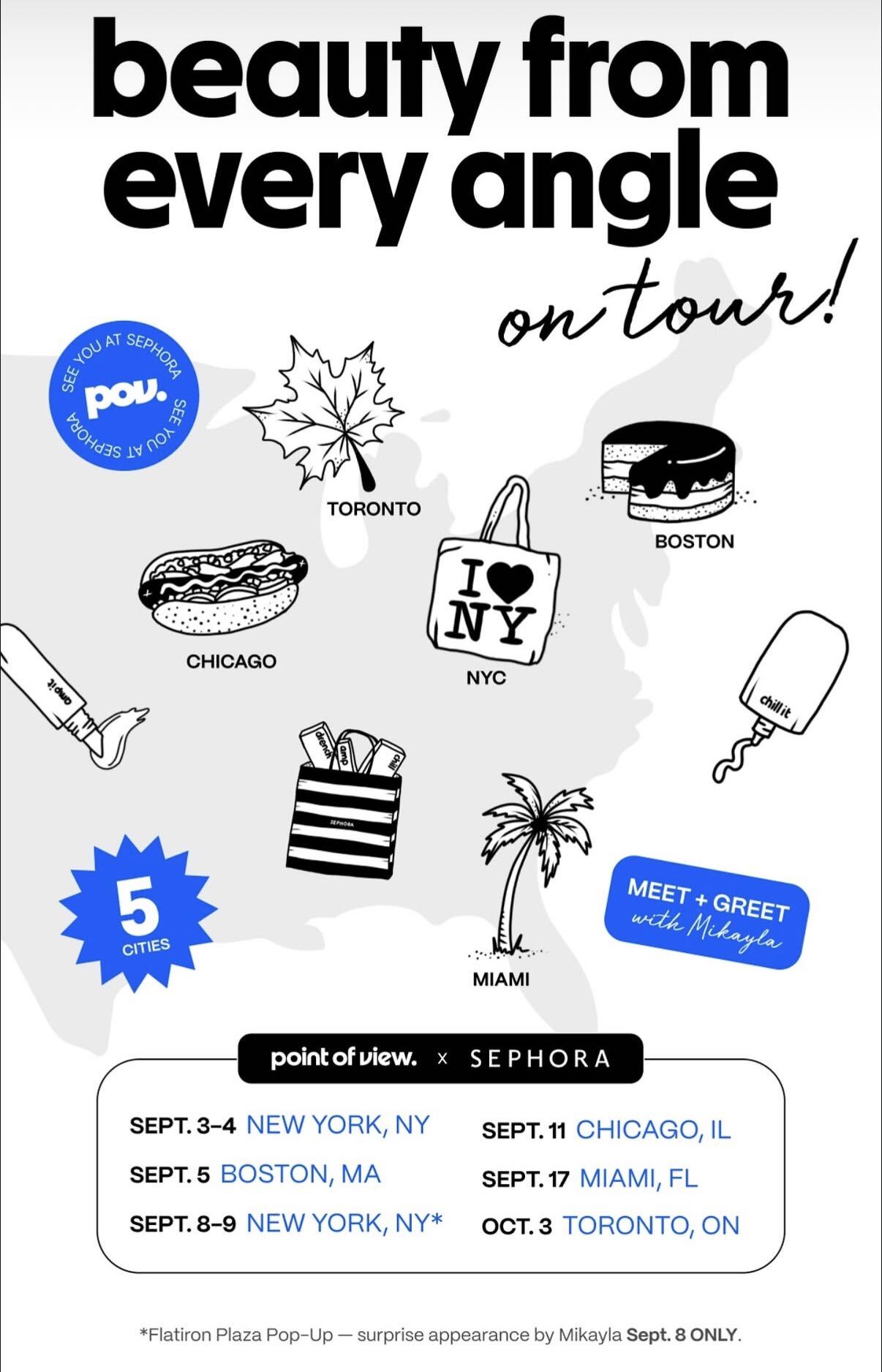 POV Beauty x Sephora Takeover