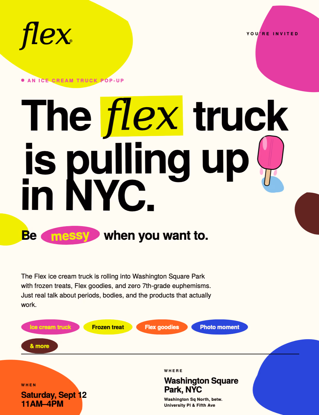 Flex Ice Cream Truck