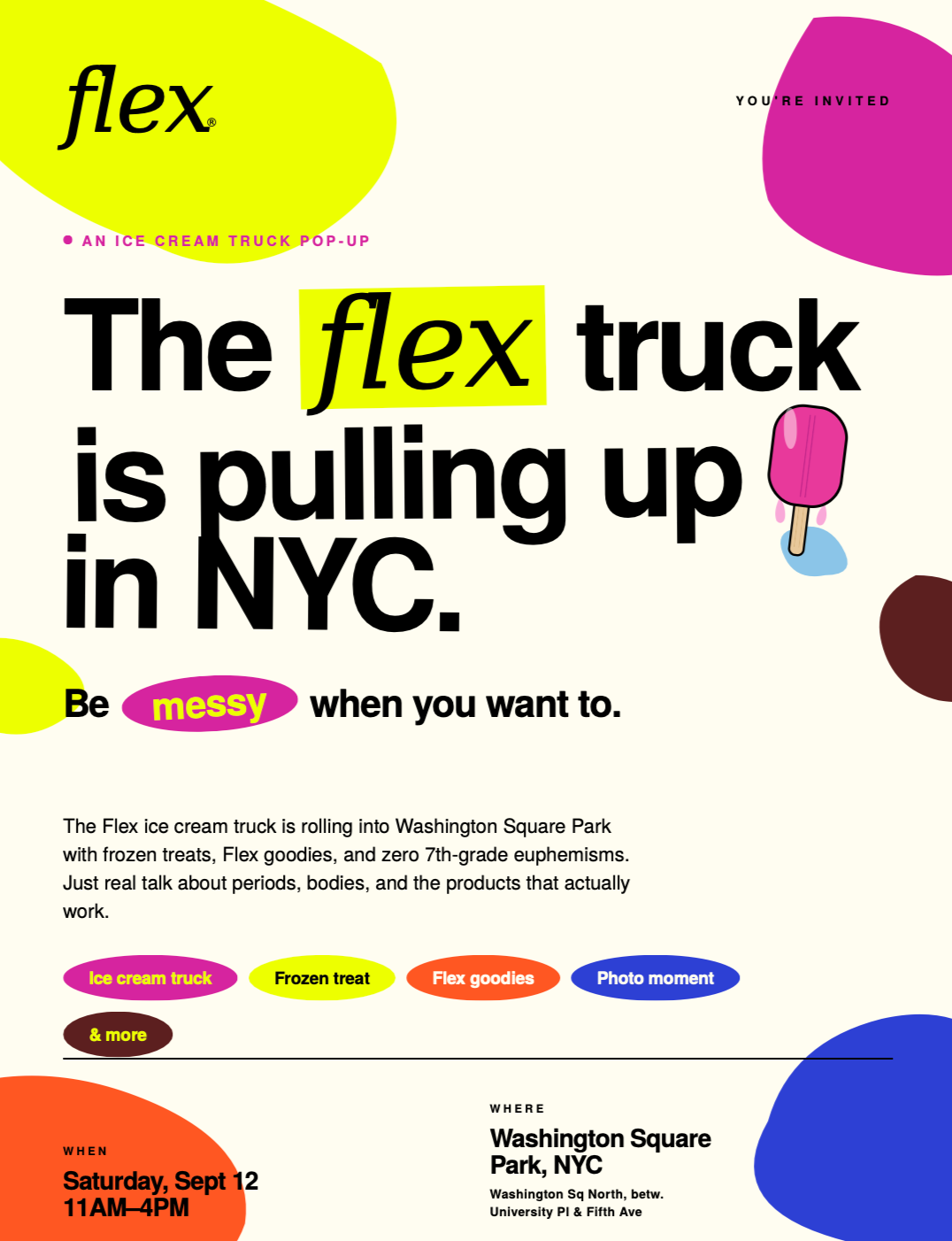 Flex Ice Cream Truck