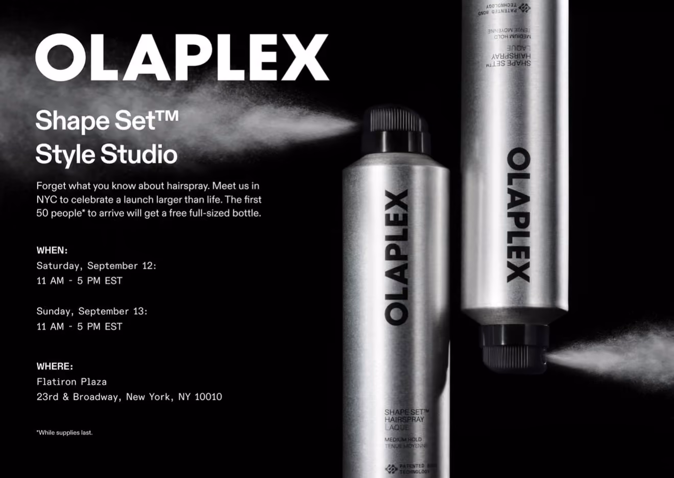 OLAPLEX Shape Set Style Studio