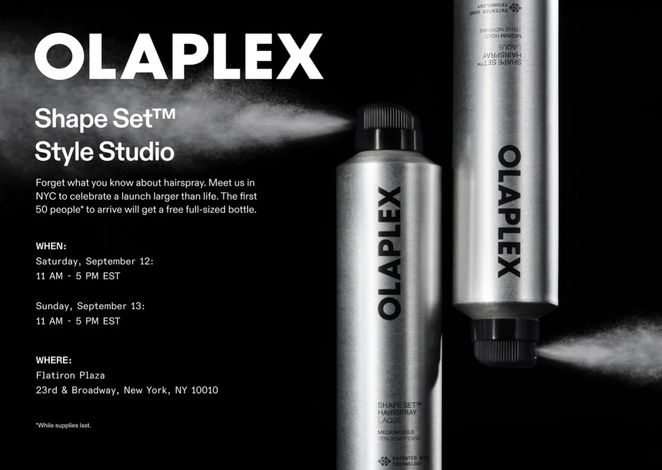 OLAPLEX Shape Set Style Studio