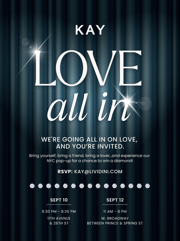 KAY Jewelers Love All In Mobile Pop-Up