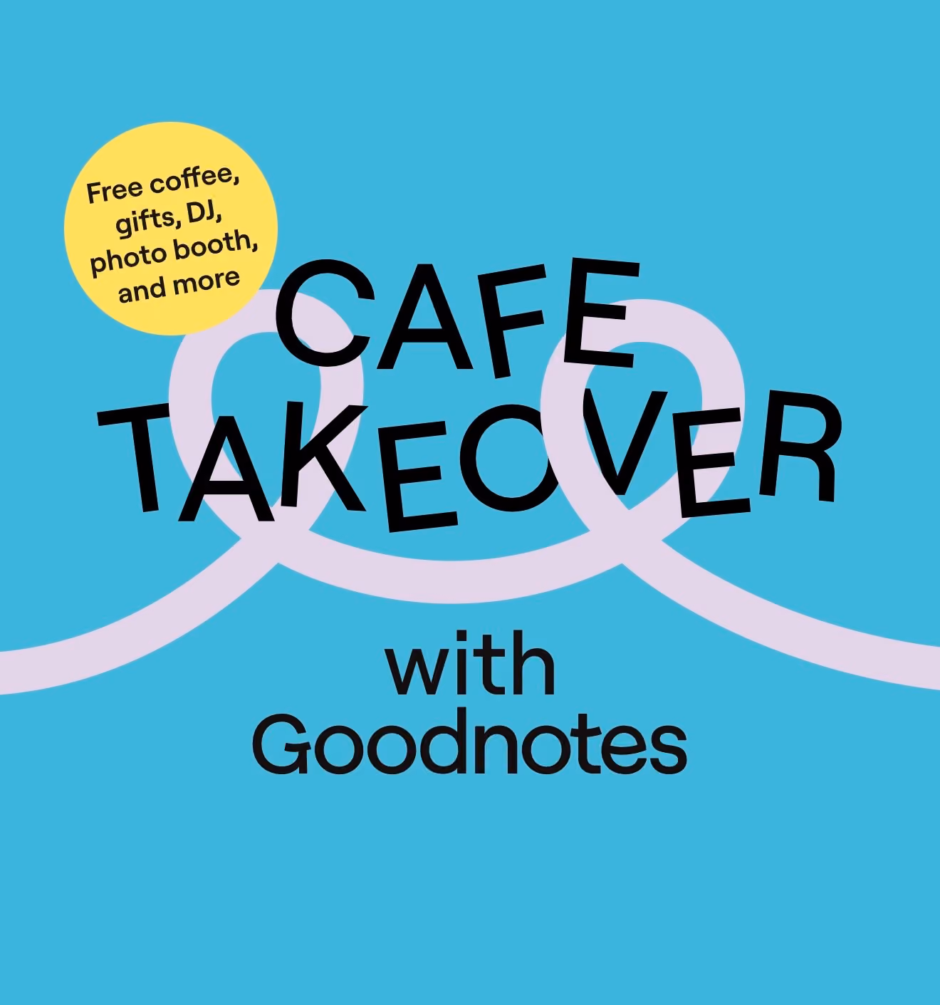 Goodnotes Cafe Takeover