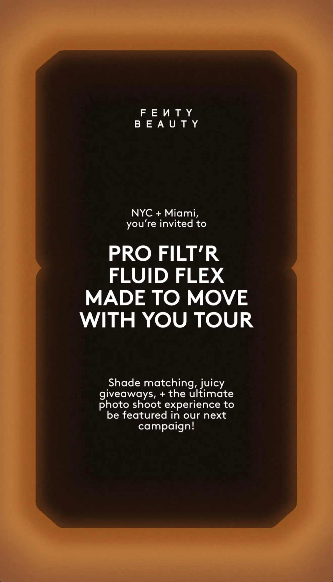 Fenty Beauty Fluid Flex NYC Pop Up