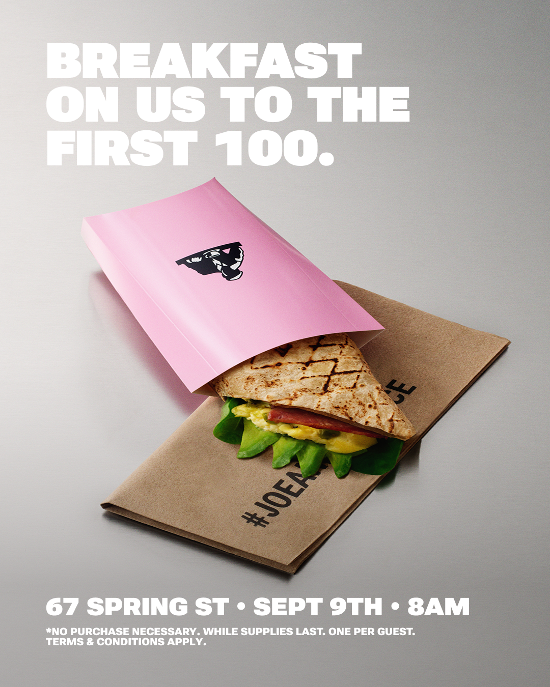 Joe & The Juice Breakfast Launch