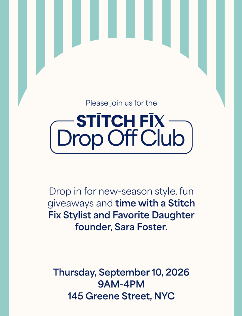 Stitch Fix Drop Off Club