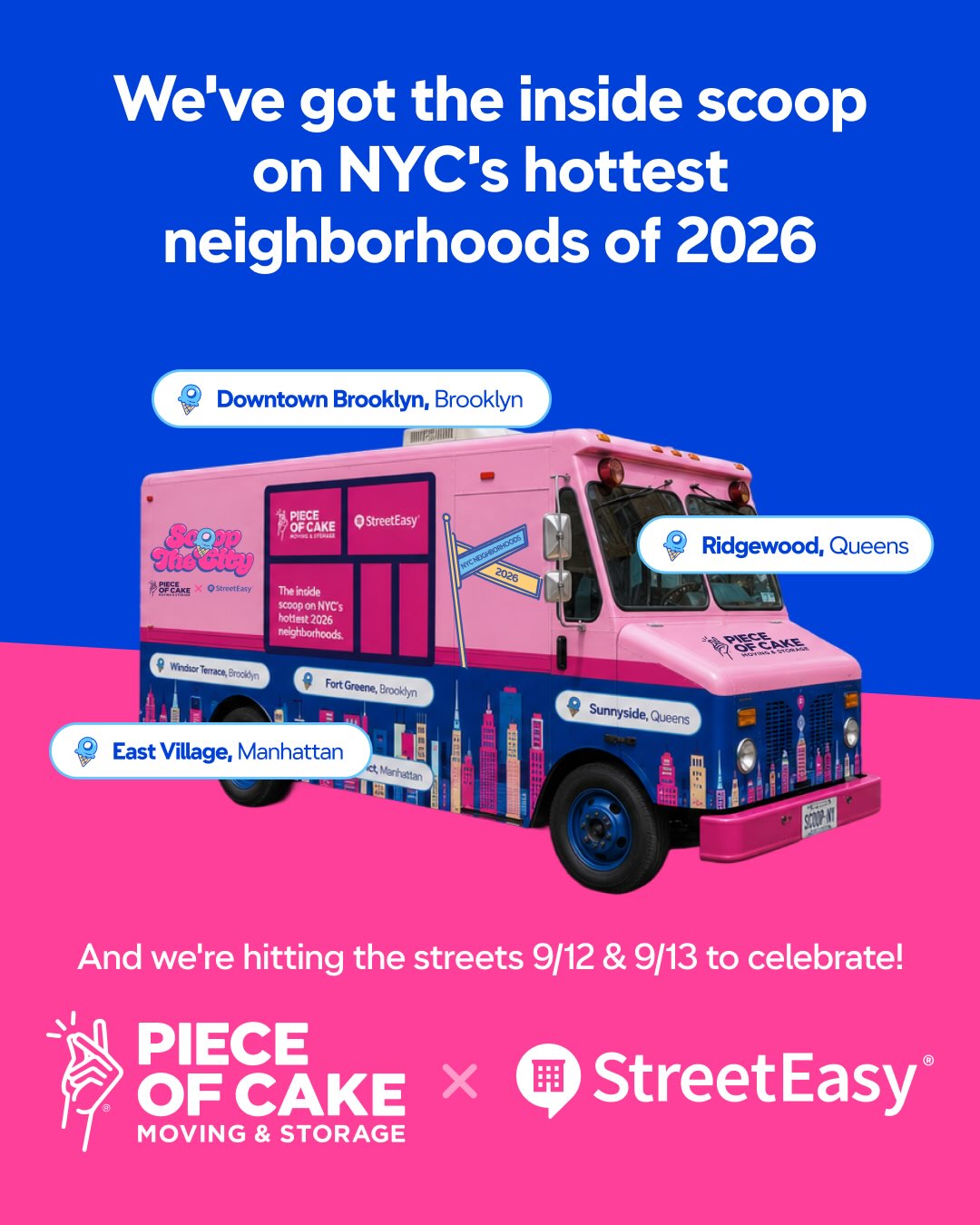 Piece of Cake Moving x Street Easy