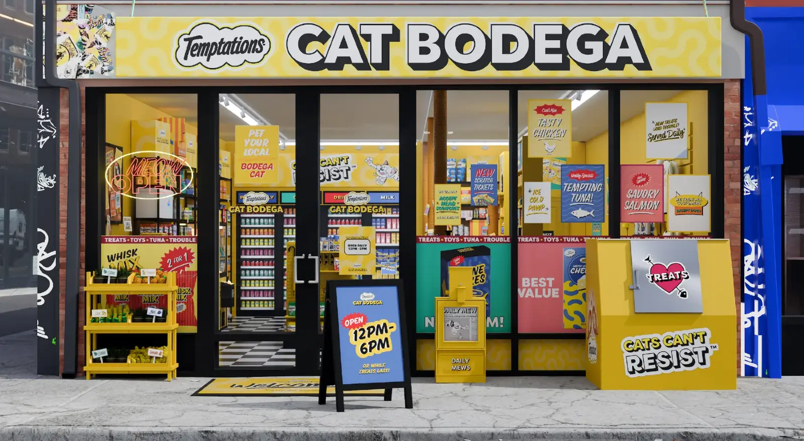 TEMPTATIONS Cat Bodega