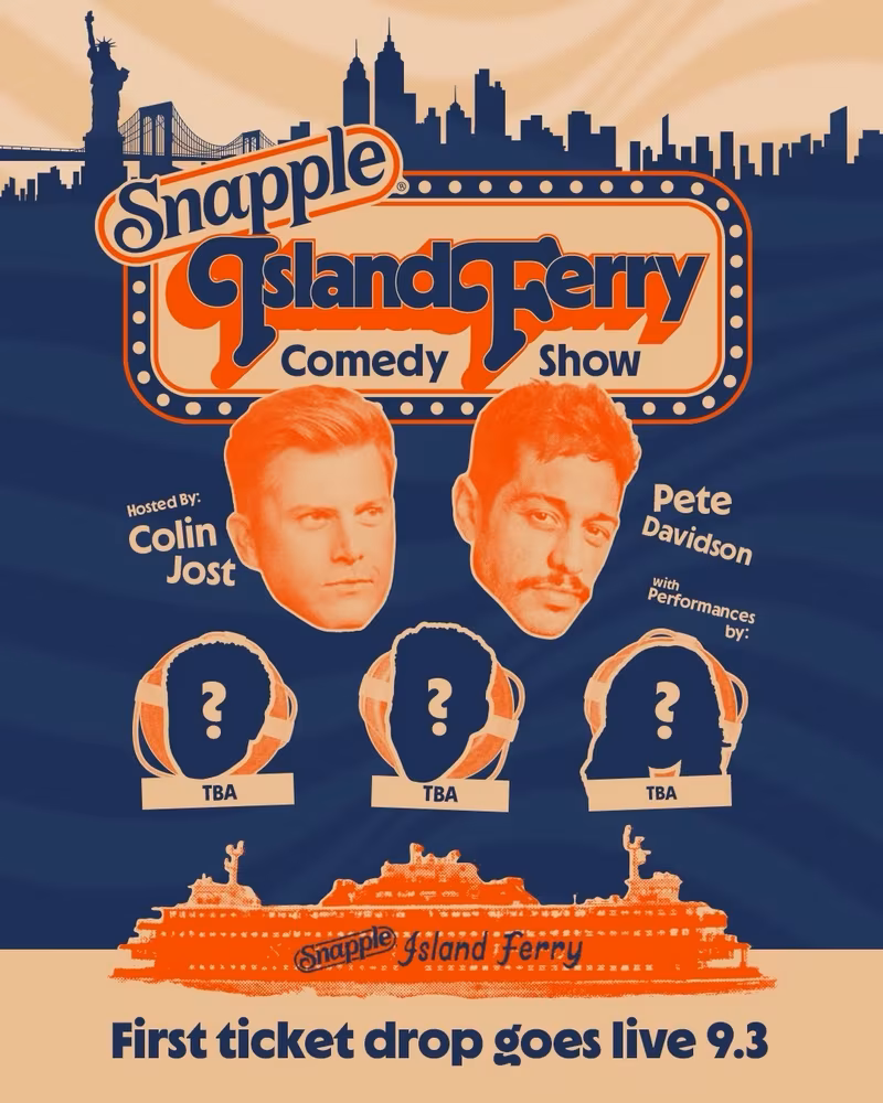 Snapple Island Ferry Comedy Show
