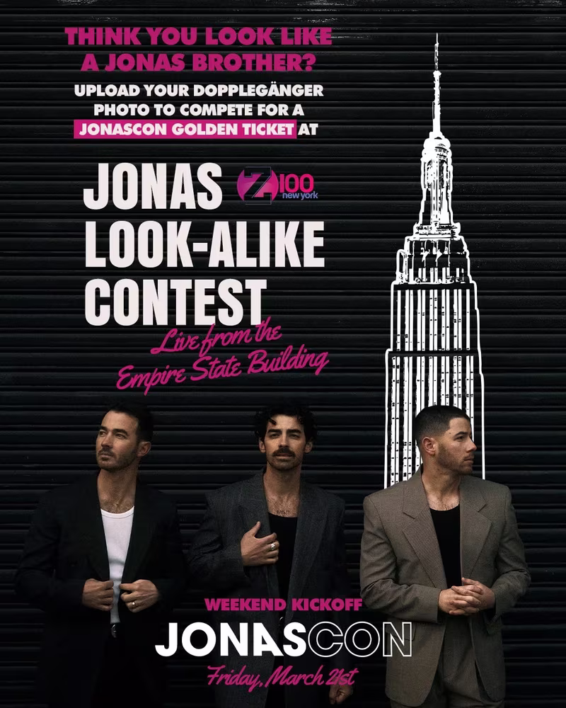 Z100 Jonas Brothers Look Alike Contest