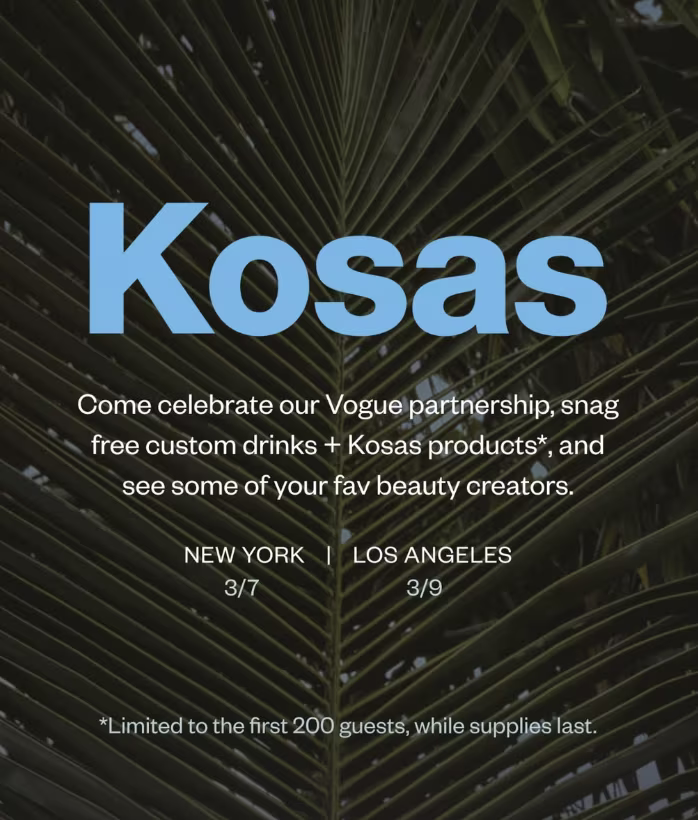 Kosas Vogue Celebration