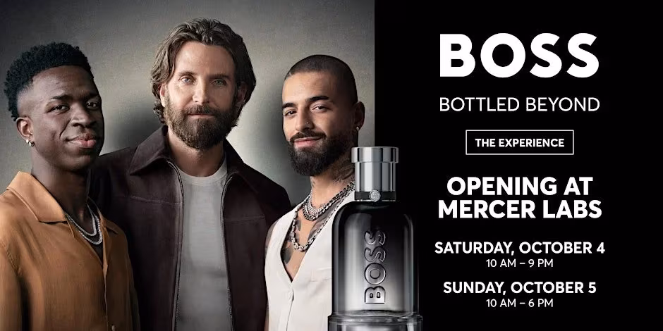 BOSS BOTTLED Beyond: Where Scent Meets Art at Mercer Labs