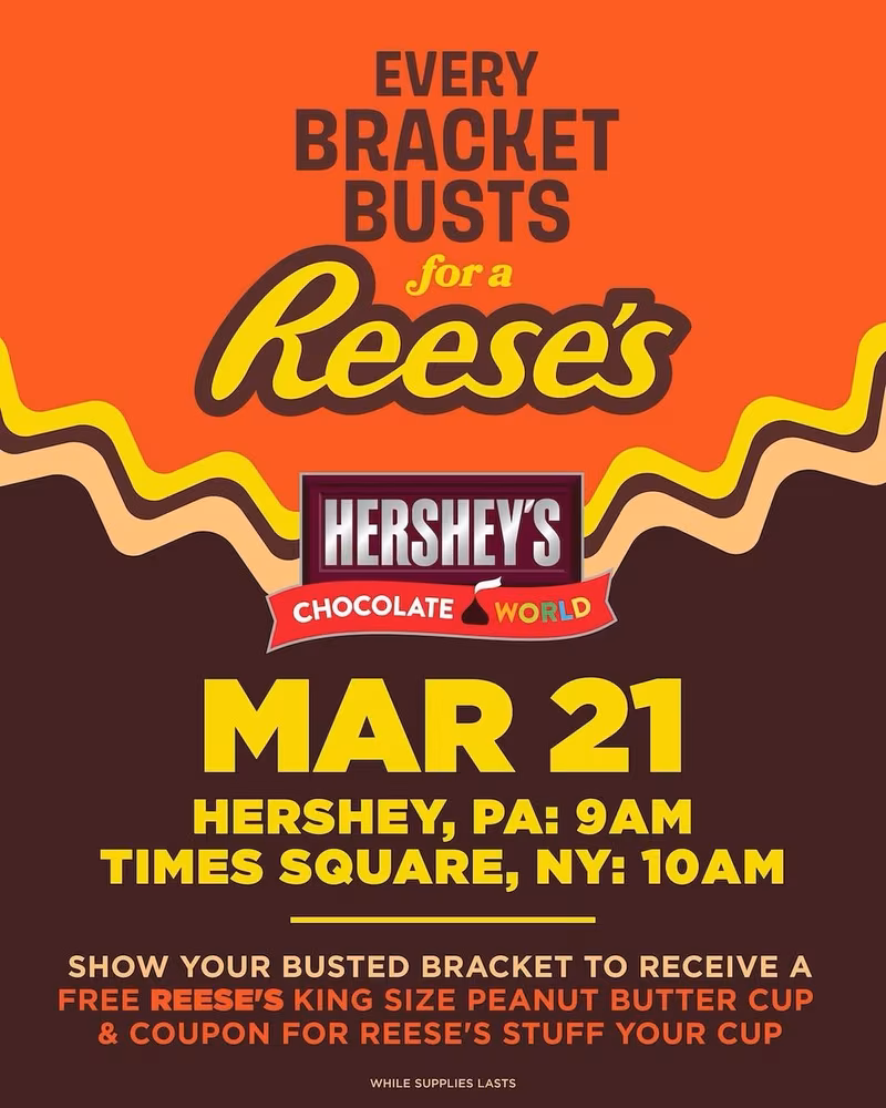 Every Bracket Busts for a Reese's