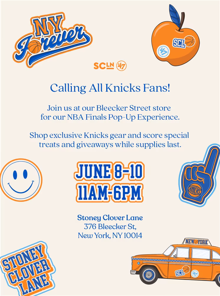 Stoney Clover Lane x '47: NBA Finals Pop-Up