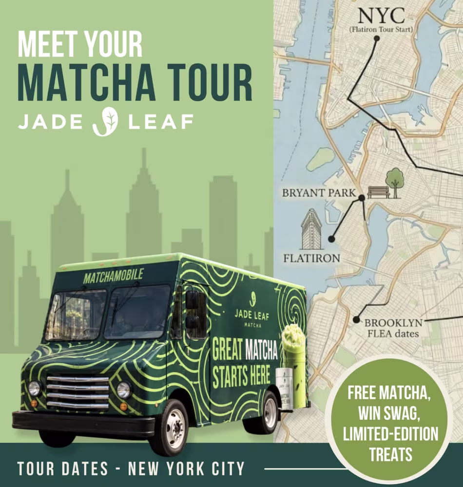 Jade Leaf Meet Your Matcha Tour