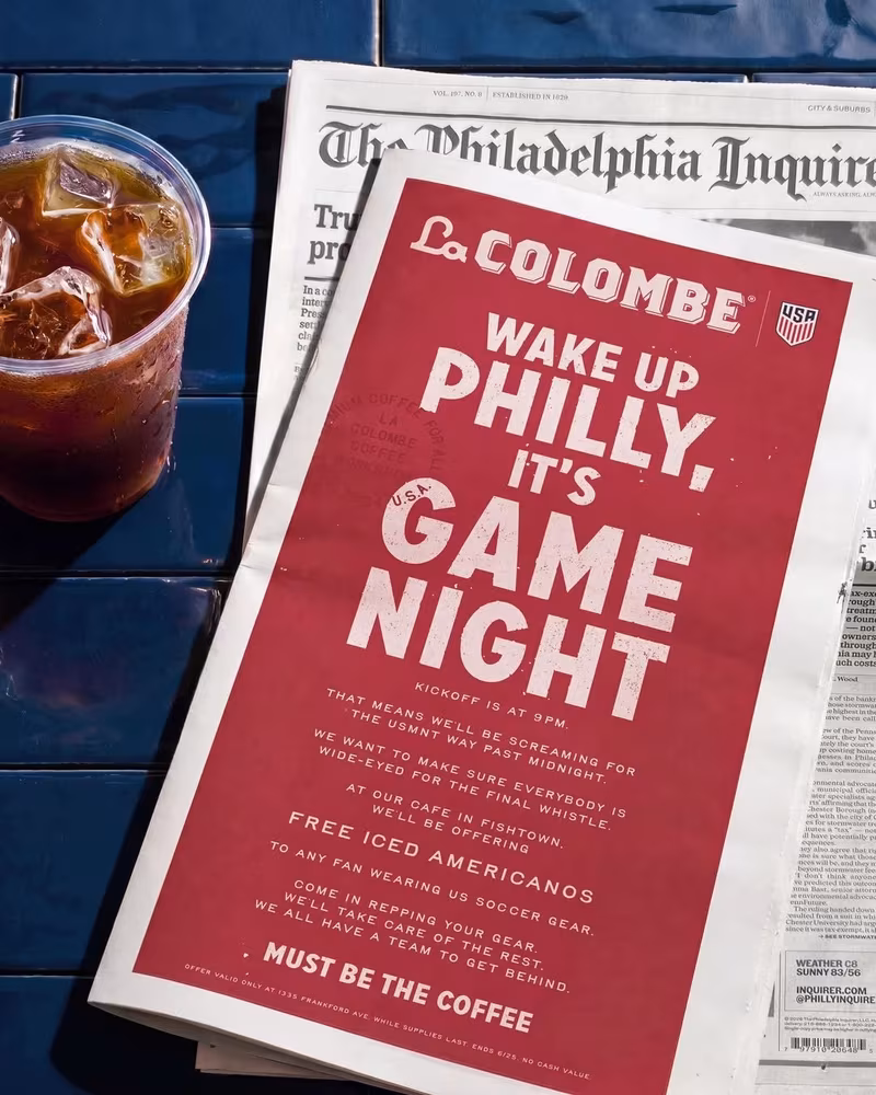 La Colombe World Cup Celebration