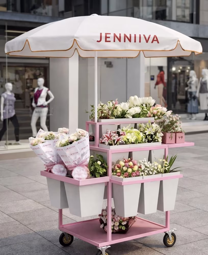 Jenniiva Flower Cart