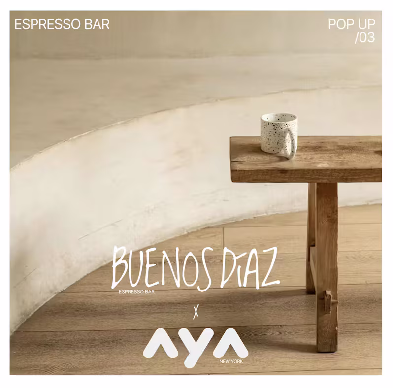 Buenos Díaz Espresso Pop-Up