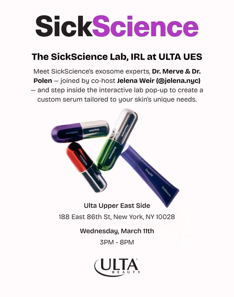 SickScience Lab Popup at Ulta