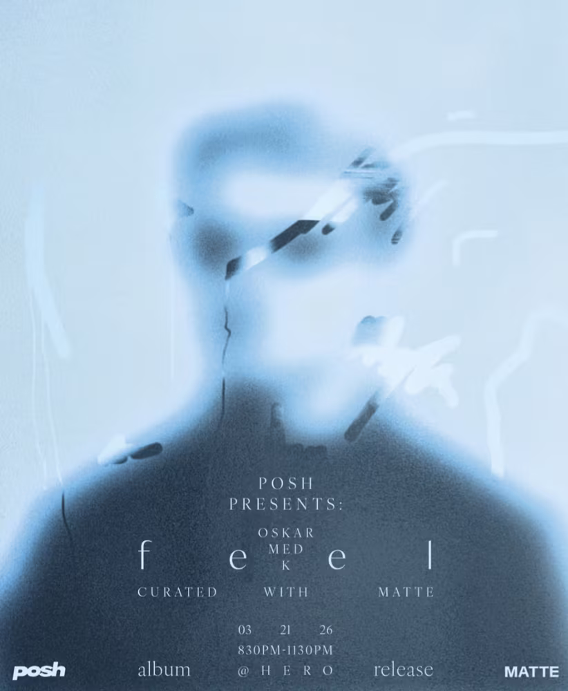 Posh Presents: Feel by Oskar Med K