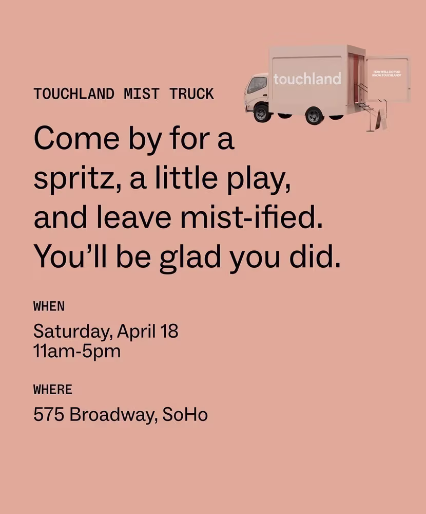 Touchland Mist Truck