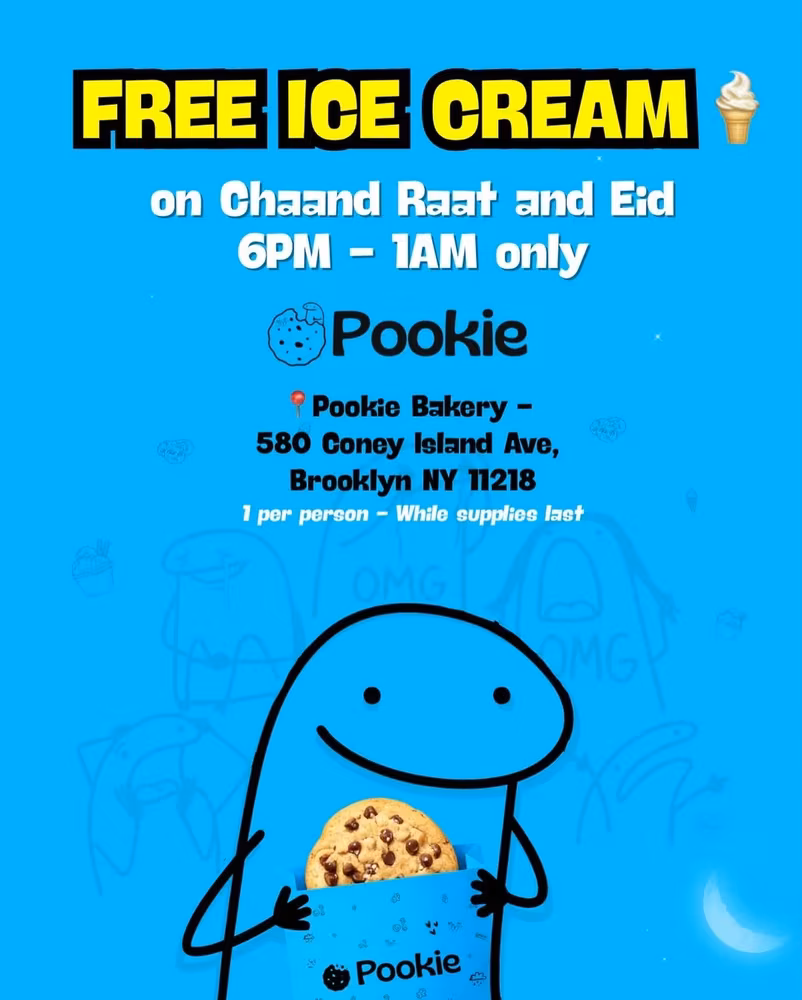 Celebrate Chaand Raat and Eid at Pookie Bakery