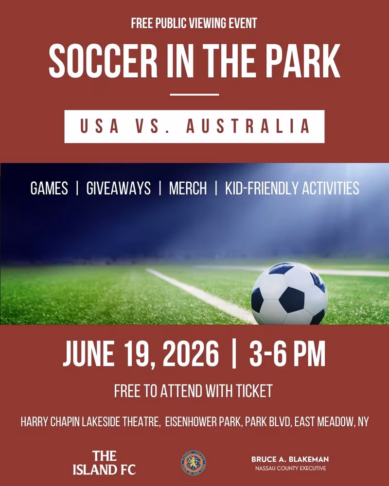Soccer in the Park at Eisenhower Park