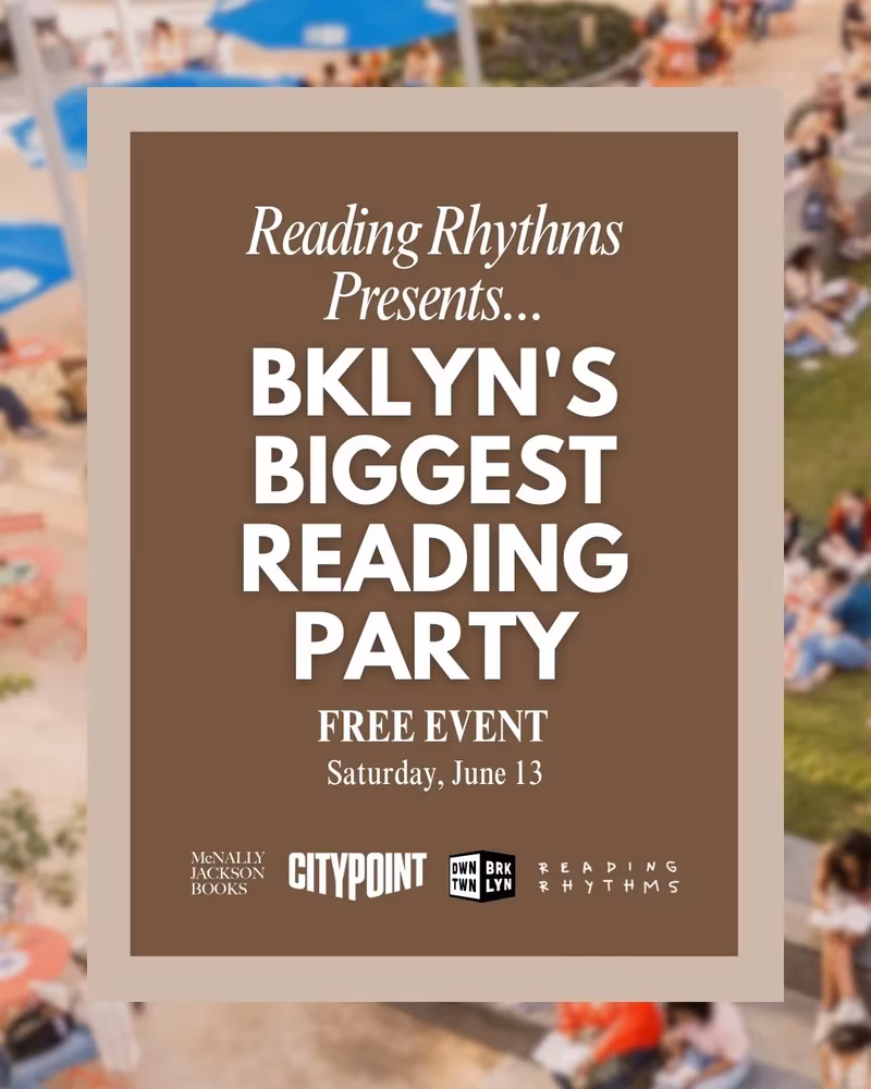 Brooklyn's Biggest Reading Party