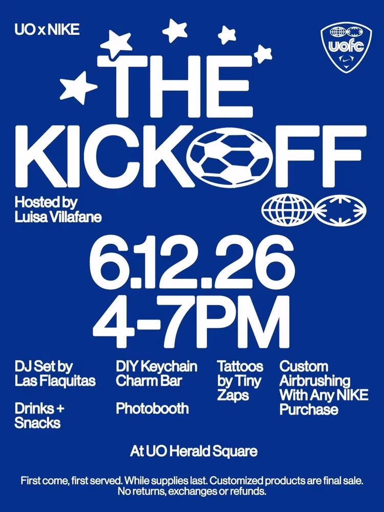 UO x Nike The Kickoff