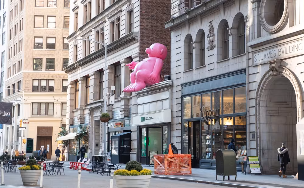 Flatiron NoMad Glows Pink
