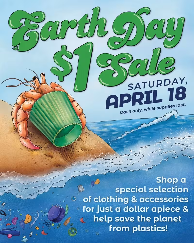Buffalo Exchange Earth Day $1 Sale