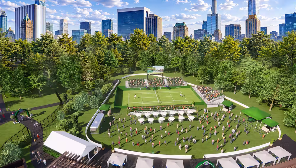 The Wimbledon Court in Central Park