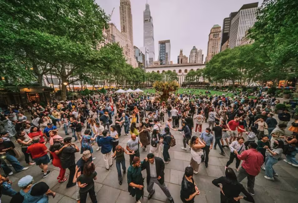 Dance Party at Bryant Park