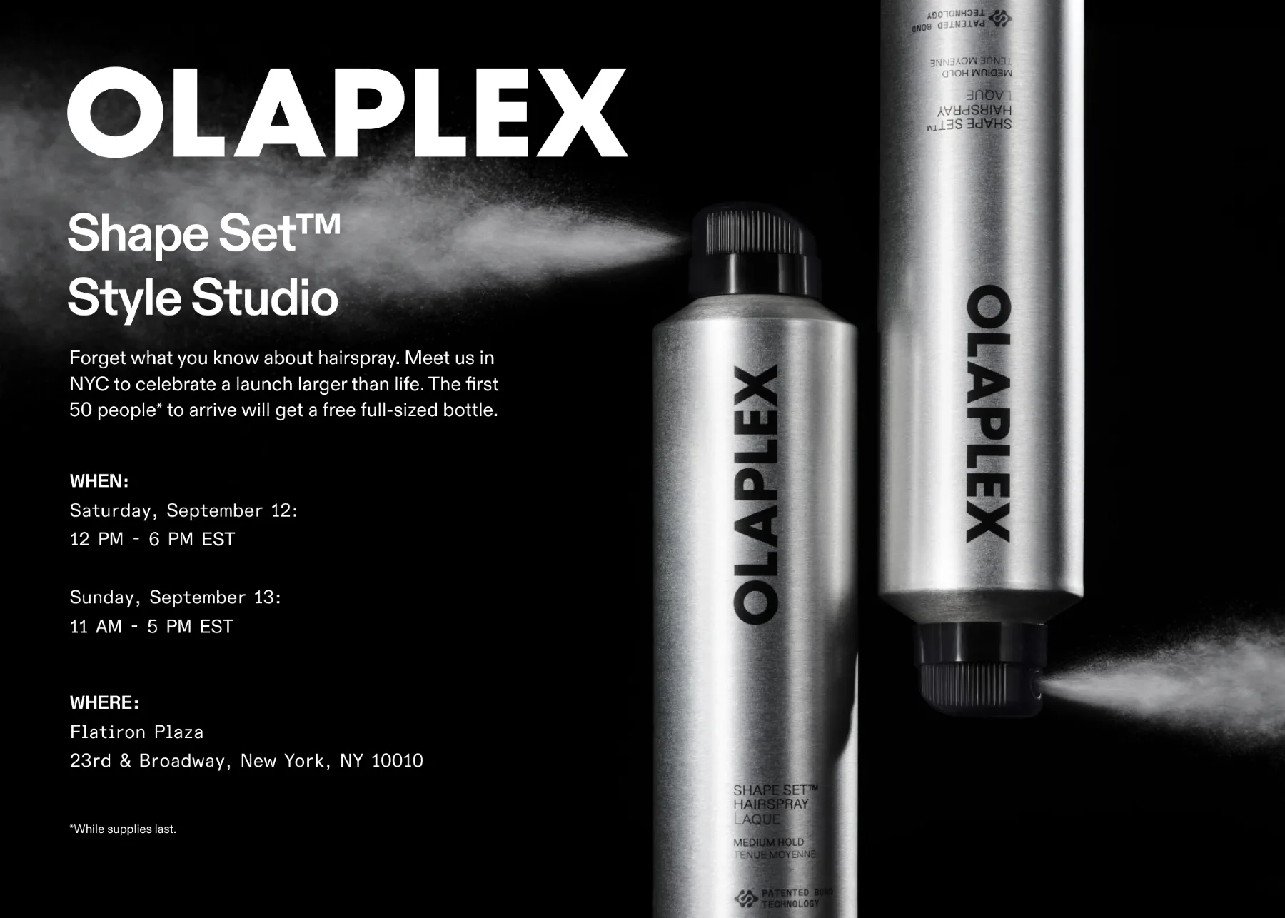 OLAPLEX Shape Set Style Studio