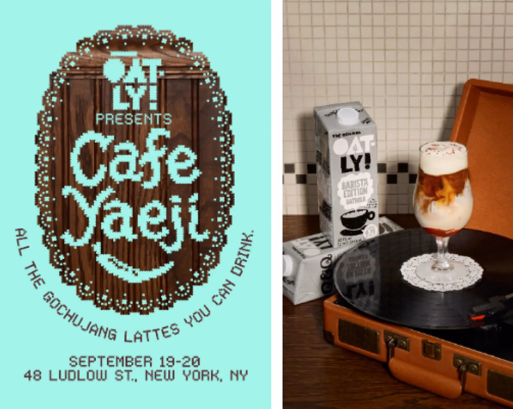 Oatly presents Cafe Yaeji
