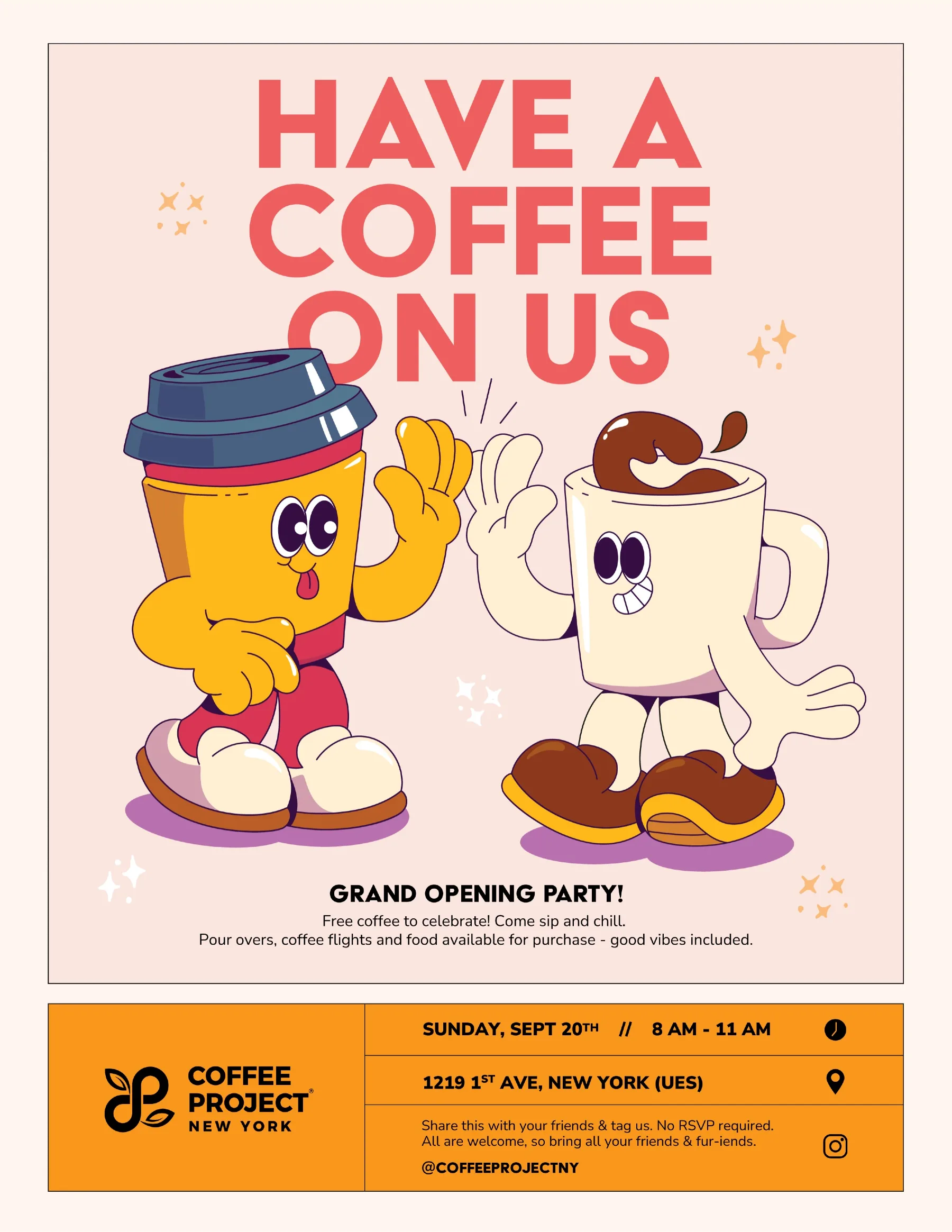 Coffee Project NY Opening Party