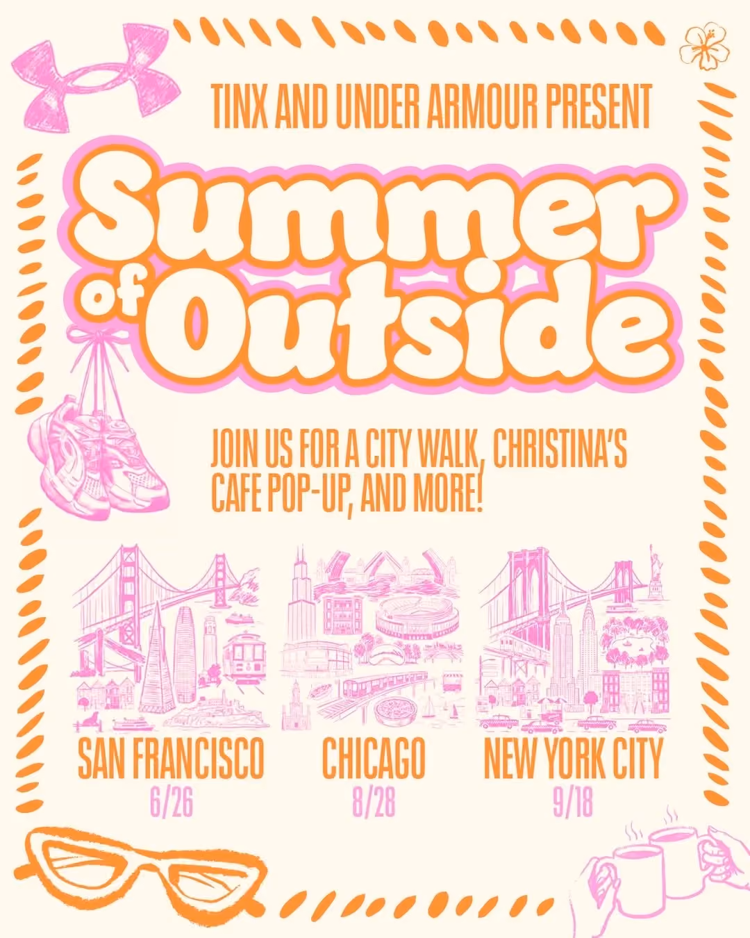 Tinx x Under Armour Summer of Outside